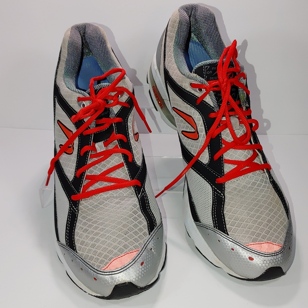 Newton Silver Mesh Sneakers